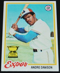 1978 Topps Andre Dawson RC #72