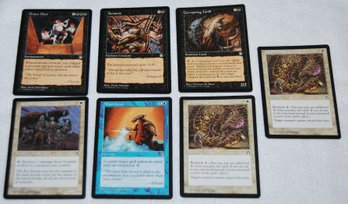 Lot Of 7 Magic The Gathering Stronghold Cards