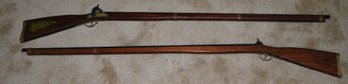 Pair Of Vintage Decorative Rifles/ Props