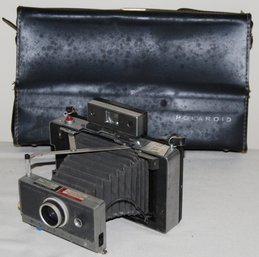 Vintage Polaroid Land Camera Automatic 100 With Case
