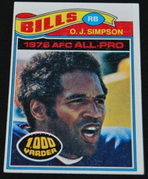 1977 Topps OJ Simpson #100