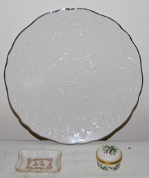 Set Of Three Lenox Items