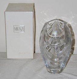 Mikasa 10' Crystal Vase In Box