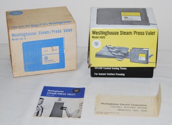 Vintage Westinghouse Steam/ Press Valet In Box With Instructions