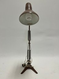 Vintage Brown Adjustable Work Lamp