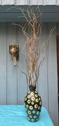 Awesome Home Decor Vase Witn Dry Branches Enhancement.