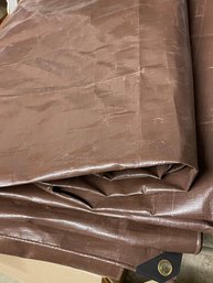 Extra Large Brown Tarp In Great Condition