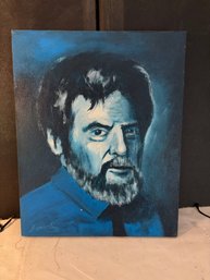 Oil Painting Portrait Of Bearded Man