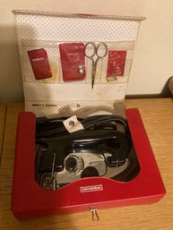 MCM Travel Iron In Case