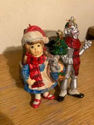 Two MCM Wizard Of OZ Christmas Ornaments