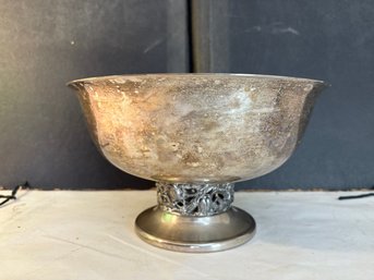 Art Nouveau Antique Silver Plated Bowl