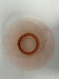Anchor Hocking Pink Depression Glass Plate