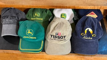 Group Of 7 Baseball Caps