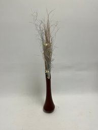 Decorative Vase With Trumpet Design