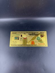 Collectible Family Guy Gold Foiled Bill