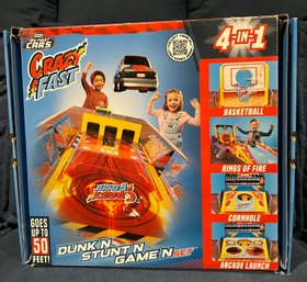 Little Tikes Crazy Fast 4-in-1 Dunk'N Stunt'n Game'n Set
