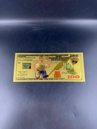 Collectible Family Guy Gold Foiled Bill