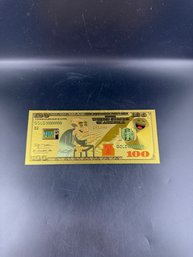 Collectible Family Guy Gold Foiled Bill