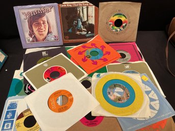 A Collection Of 45s Mostly From The 1970s Records