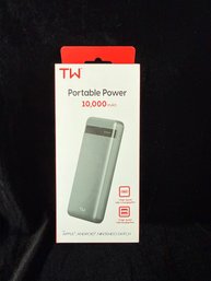 TW 10,000mAh Portable Power Bank  Universal Compatibility