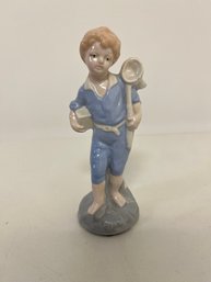 Vintage Porcelain Bavarian Figurine Of Boy