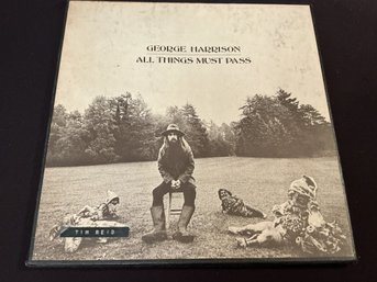 George Harrison All Things Must Pass 3 Record Set Boxed With Poster 1970 Vinyl LP