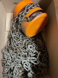 Pittsburgh 1-ton Chain Hoist