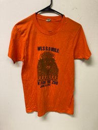 Vintage Single Stitch Orange Dual Sided T Shirt