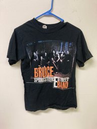 Bruce Springsteen Concert T Shirt Unisex , Dual Sided Size Small