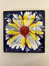 Tuscan Style Flower Plate