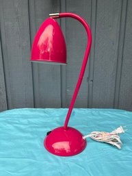 Vintage Hot Pink Desk Lamp