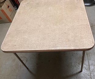 (B) Vintage Folding Table