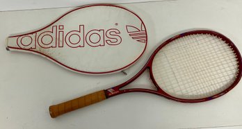 Vintage Adidas Concept Delta 3 Tennis Racket With Cover