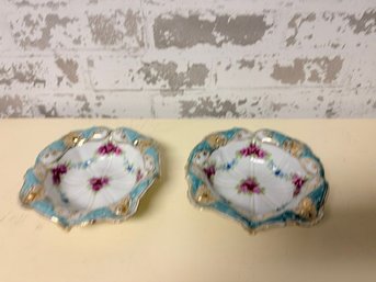 Pair Of Antique Porcelain Finger Bowls
