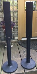 LG External Tower Speakers For LG Audio, Video, TV Etc