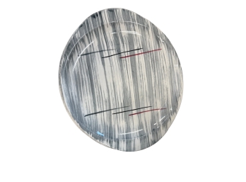 Vintage Mid-century Modern Prim Rose China Plates In The Hiawatha Pattern