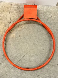 Vintage Metal Basketball Hoop