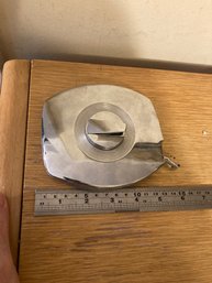 Vintage Metal Tape Measure Measuring Tape