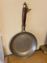 Mid Century Frying Pan Wood Handle