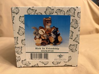 Vintage Collectable Charming Tails By Fitz & Floyd Rich In Friendship
