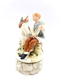 Vintage Price Imports Sitar Player Porcelain Figurine