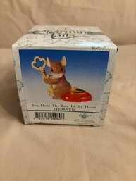 Vintage Collectable Charming Tails By Fitz & Floyd  You Hold The Key To My Heart