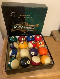 American Heritage Billiard Balls