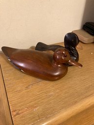 Vintage Wooden Duck Decoys