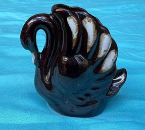 Occupied Japan Lamore Japanese Planter Vase Decoration Swan