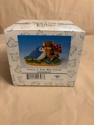 New Vintage Charming Trails By Fitz & Floyd  Youre A True Blue Friend