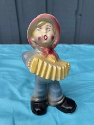 Vintage Midcentury Caroler Figurine