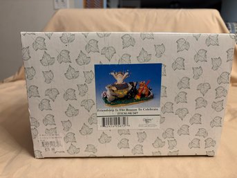 Vintage Charming Tails By Fitz & Floyd  Friendship Is The Reason The Celebrate