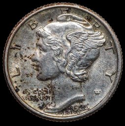 1926 Mercury Silver Dime