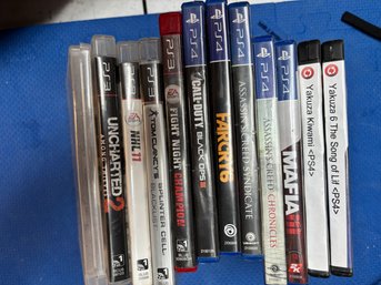 Lot Of PS3 And PS4 Games